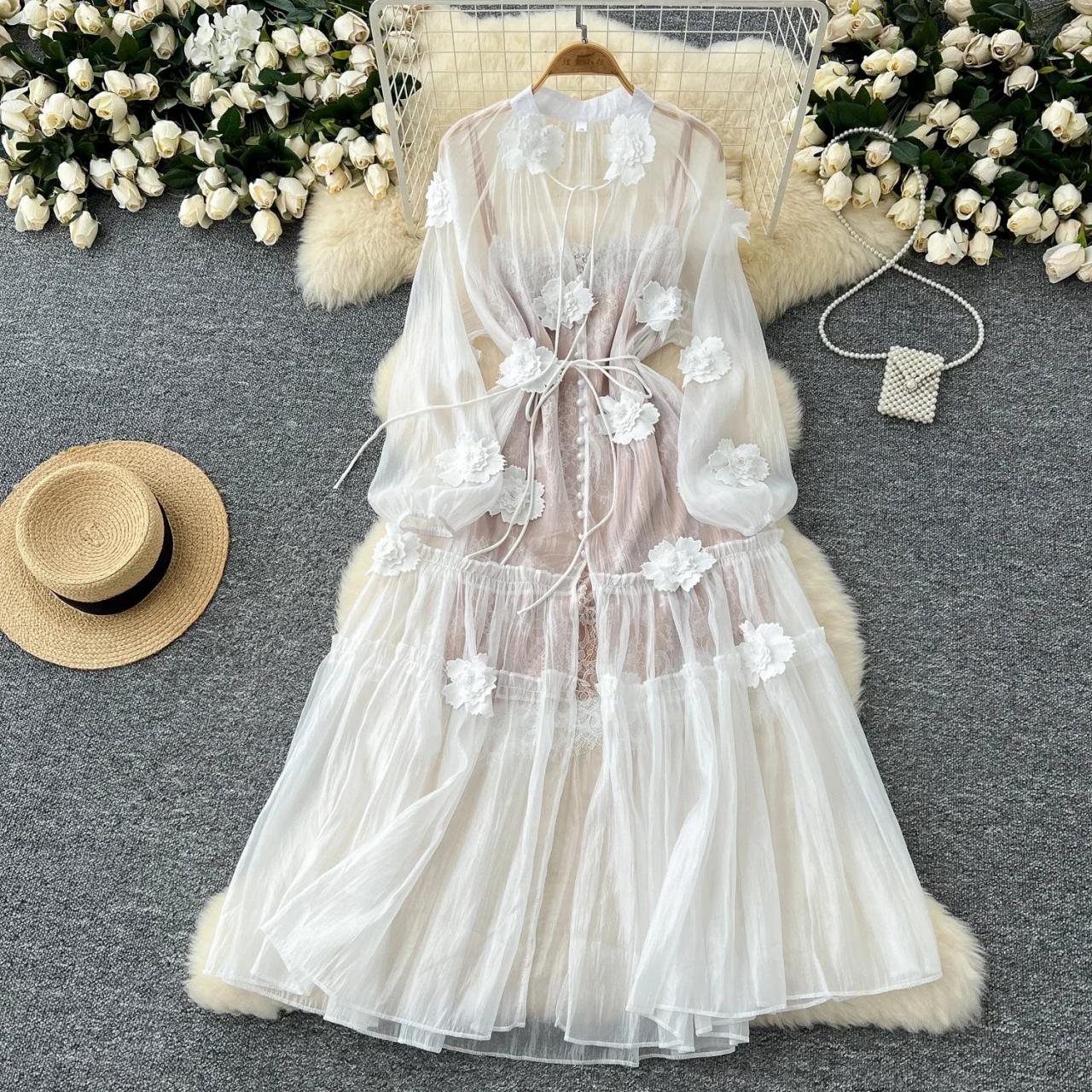 v neck dress with lace Mermaid V-neck Long Sleeve Lace Applique Floor-length detachable train Prom Dress
