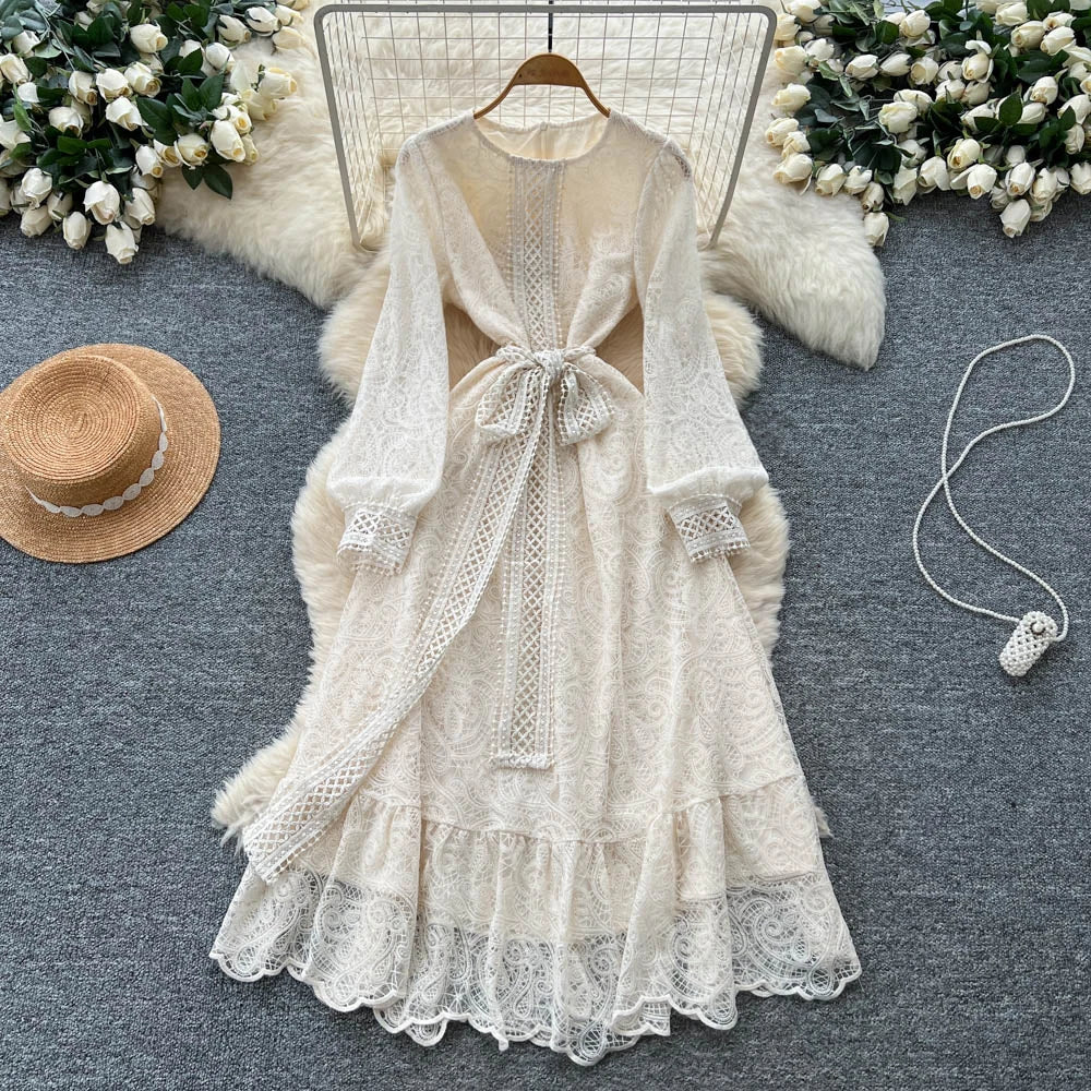 white maxi dress with gold belt Chic Chiffon Beach Wedding Gown with Gold Belt – loveangeldress main image 1